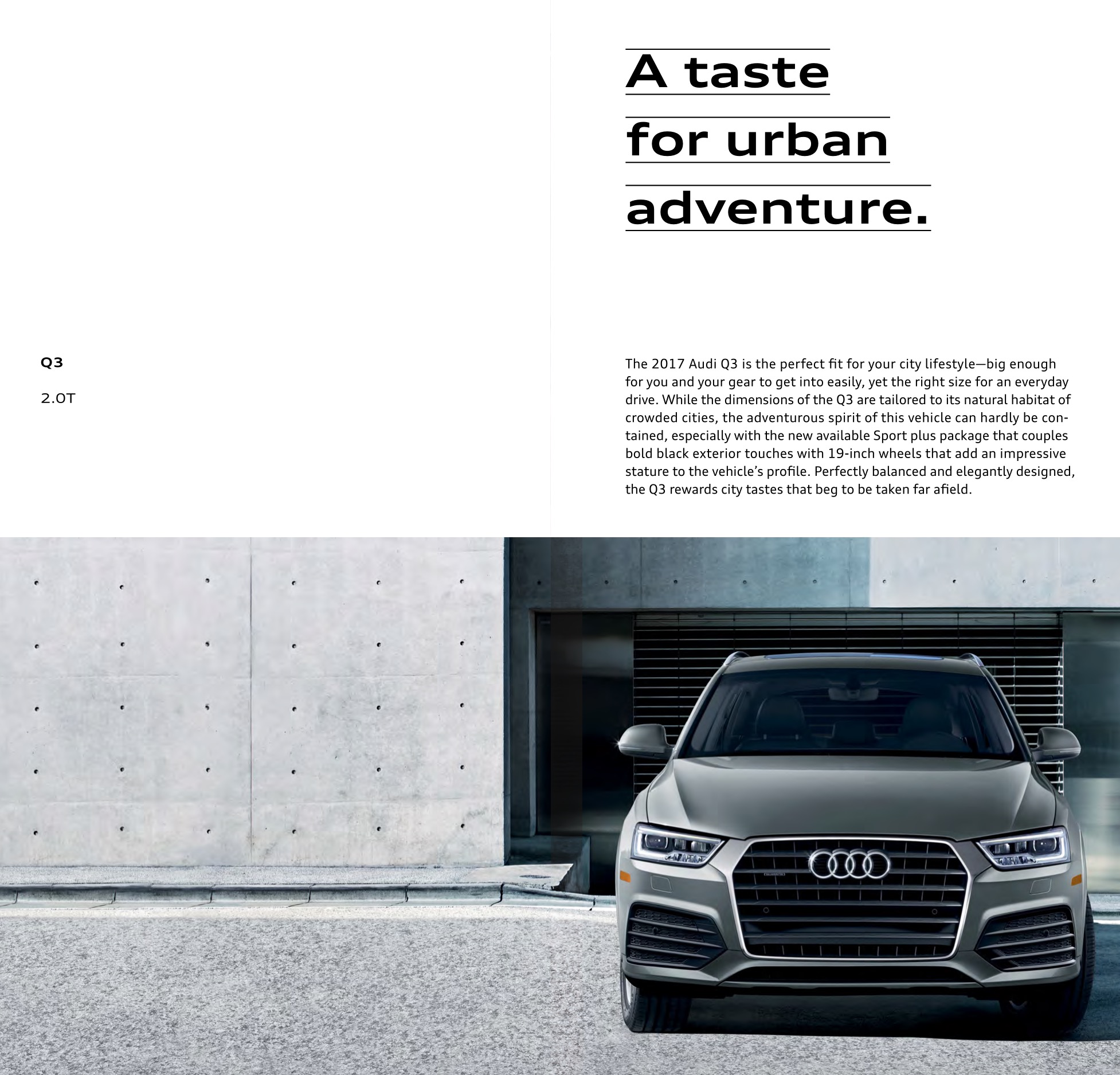 2017 Audi Q3 Brochure Page 20